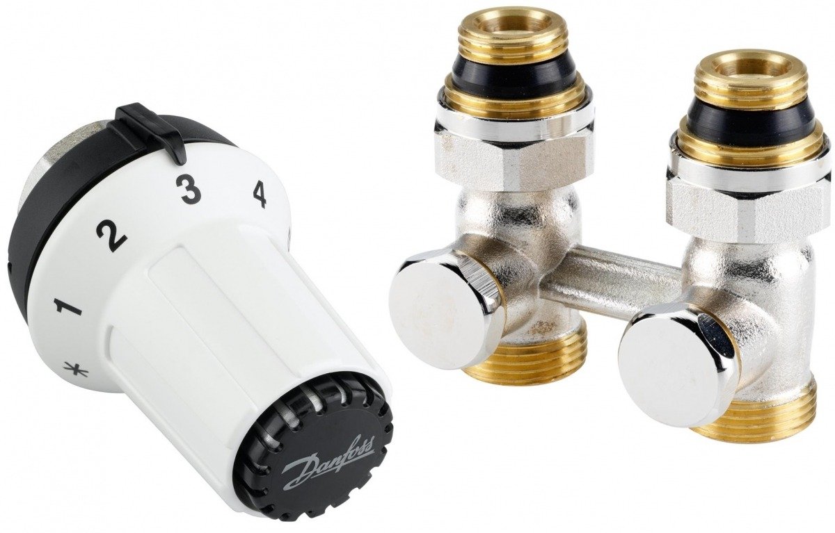 

Danfoss RAS-CK + RLV-KS 1/2", прямой (013G5275)