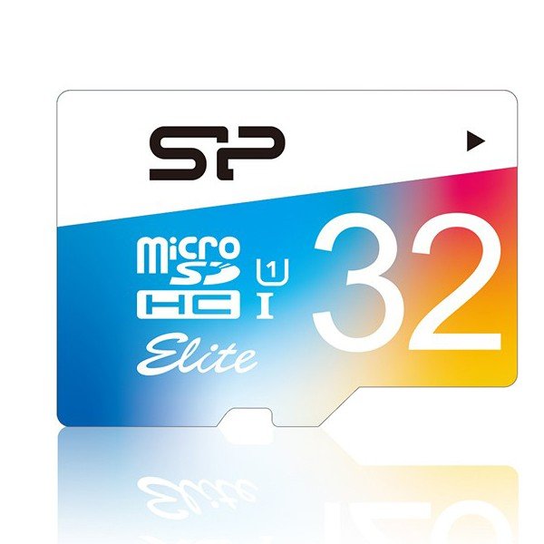 

SILICON POWER microSDHC 32GB (Class 10) UHS-I Elite COLOR + Adapter