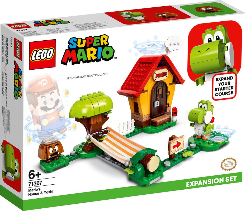 

LEGO Super Mario Дом Марио и Йоши. Дополнительный набор (71367)
