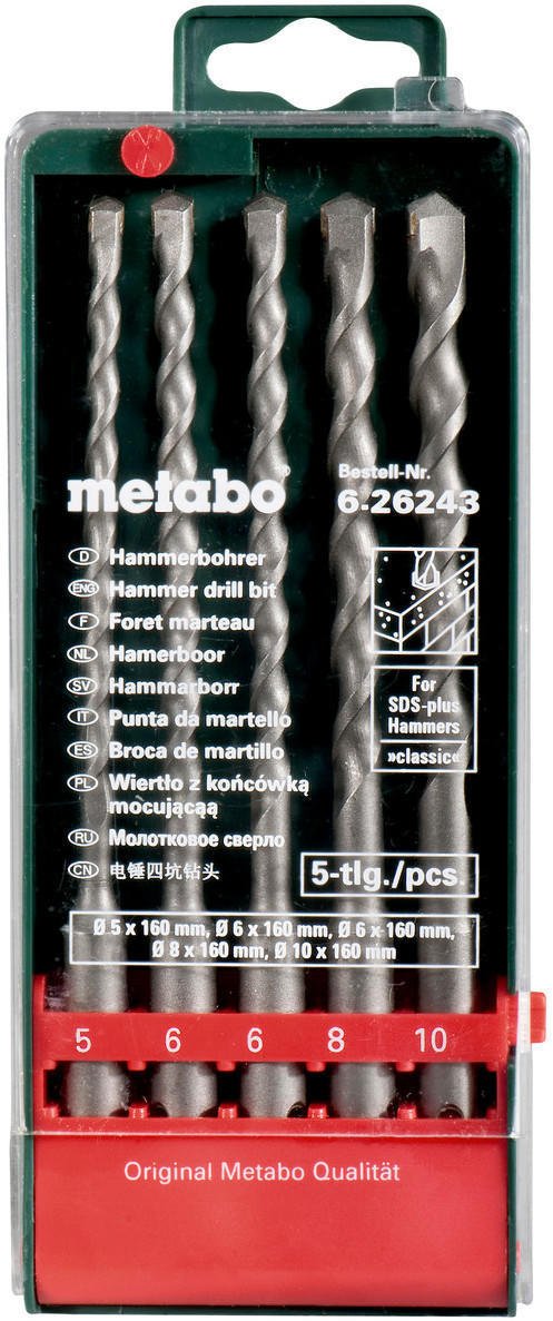 

METABO SDS-plus Classic, 5шт (626243000)