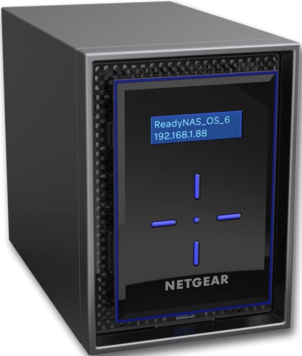 

NETGEAR ReadyNAS RN422 diskless (RN42200-100NES), Чёрный