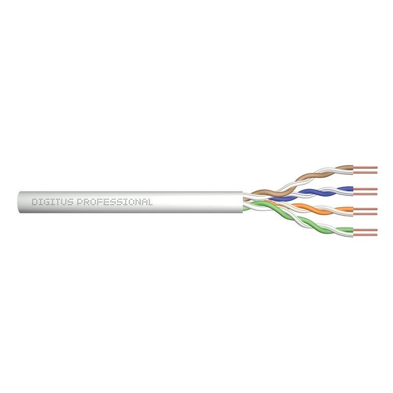 

DIGITUS CAT 5e U-UTP, 305m, AWG 24/1, Al/Cu, PVC, серый (ACU-4511-305)