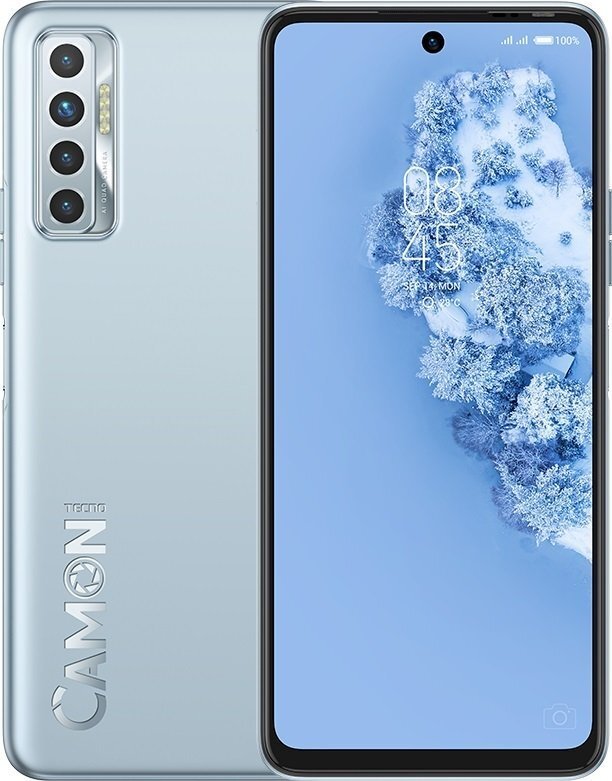 

TECNO Camon 17P (CG7n) 6/128Gb Frost Silver, Серебристый