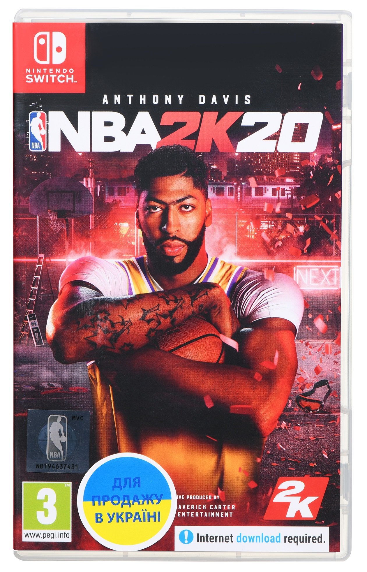 

NBA 2K20 (Nintendo Switch) (5026555067720)