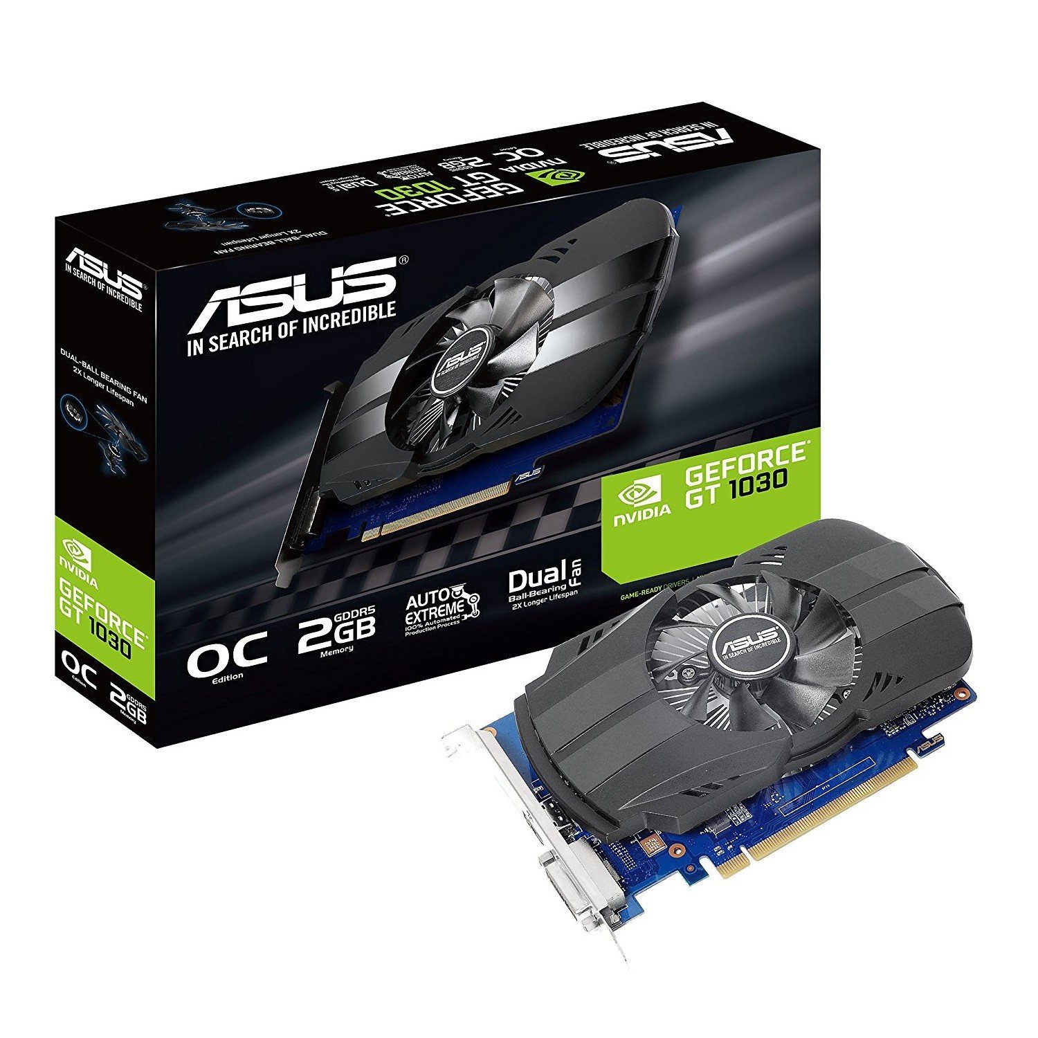 

ASUS GeForce GT1030 (PH-GT1030-O2G)