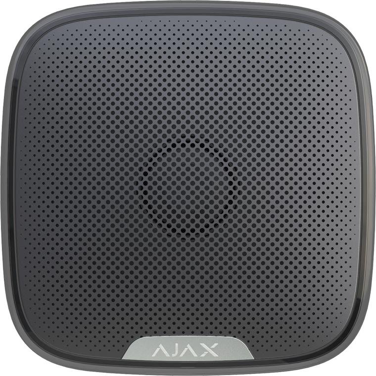 

Ajax StreetSiren, Jeweller 3V CR123A, черная (000001158)