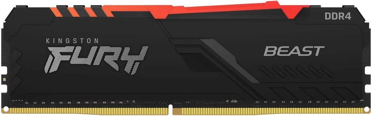 

KINGSTON DDR4-3200 16GB KINGSTON FURY Beast RGB (KF432C16BBA/16)