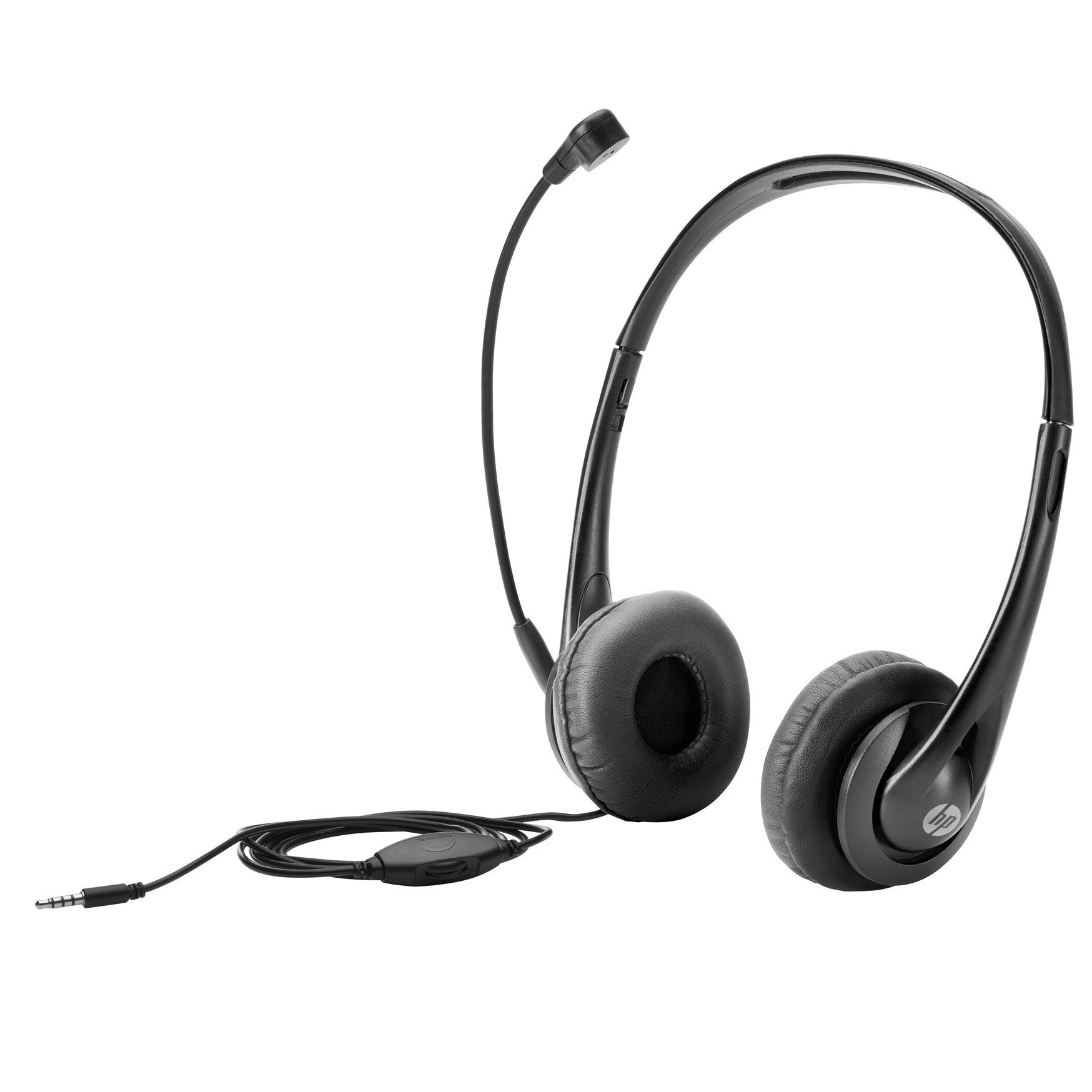 

HP Stereo 3.5mm Headset (T1A66AA), Чёрный