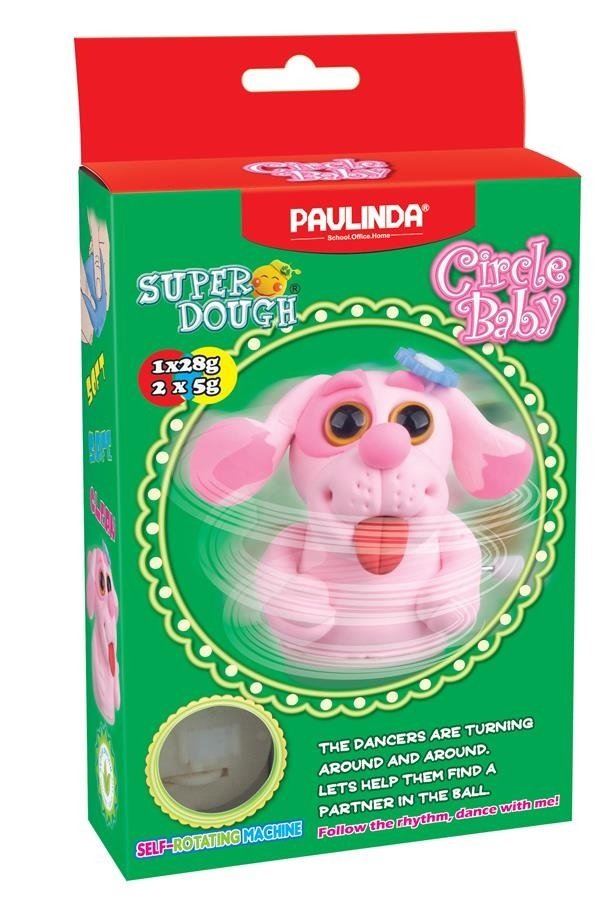 

Paulinda Circle Baby Собака розовая, заводной механизм (PL-081177-5)