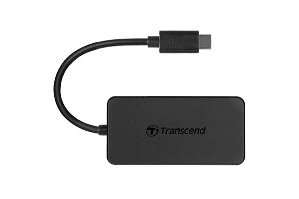 

TRANSCEND Type-C HUB 4 ports (TS-HUB2C), Чёрный
