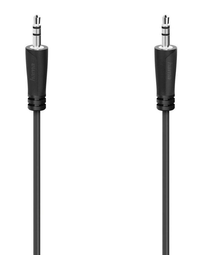 

НАМА MiniJack Stereo 3m Black (205115), Чёрный