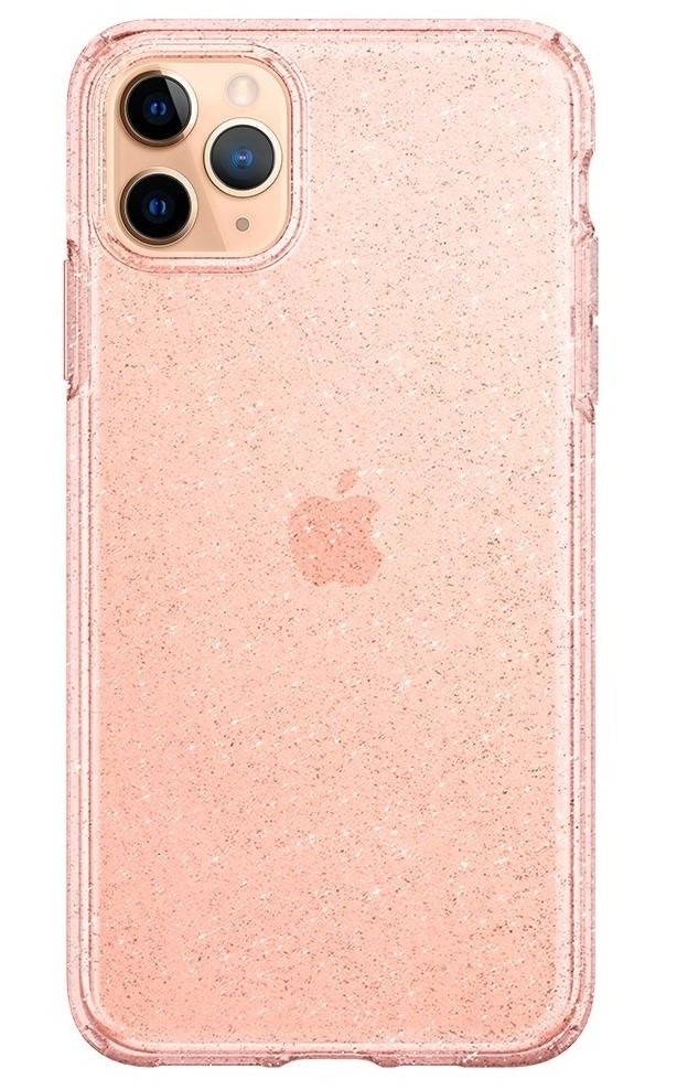 

Spigen для iPhone 11 Pro Liquid Crystal Glitter Rose Quartz (077CS27230)
