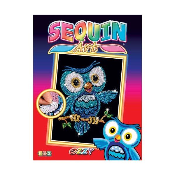 

Sequin Art RED Ozzy Owl (SA1403)