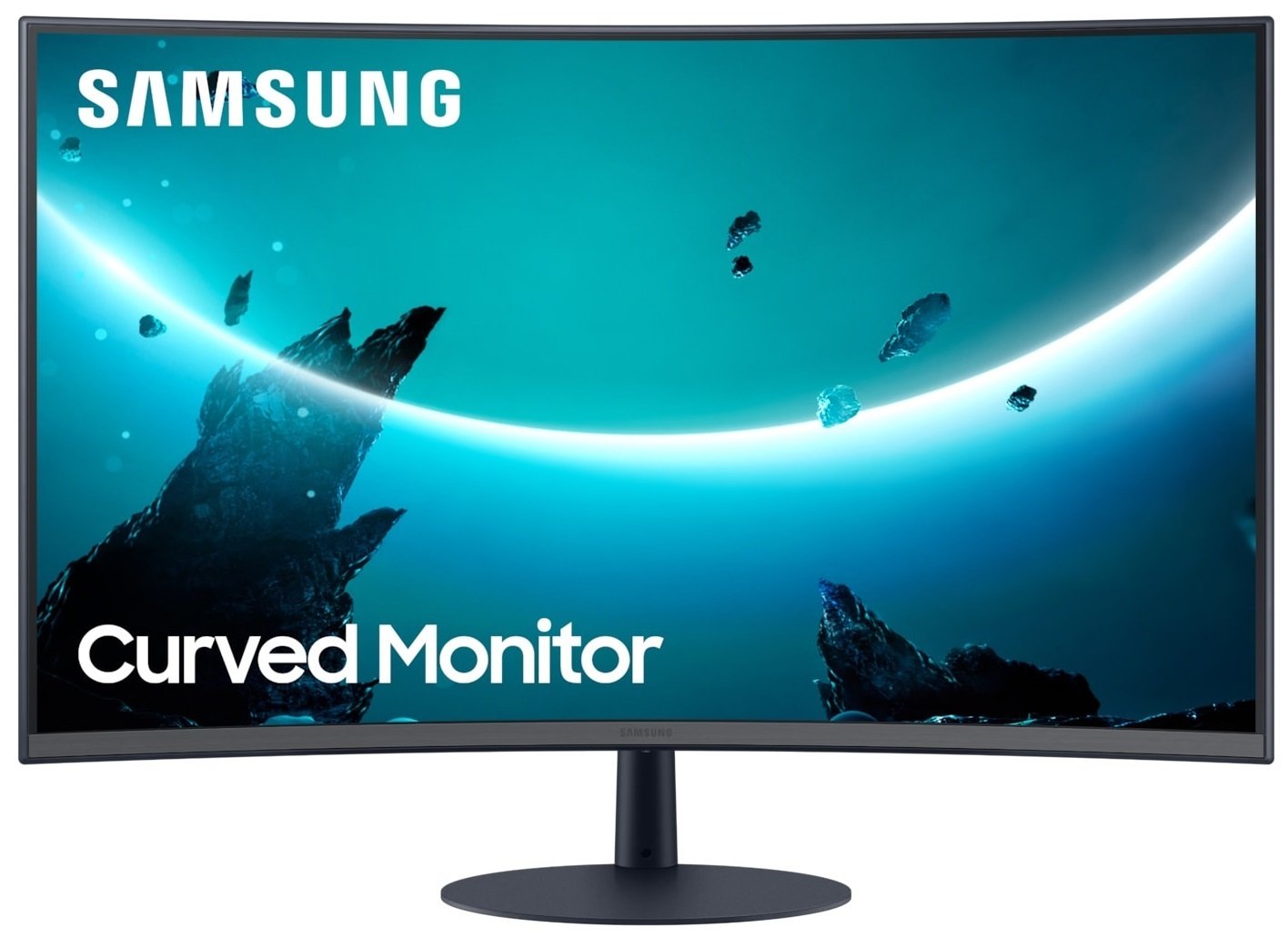 

SAMSUNG Curved C27T55 (LC27T550FDIXCI), Cерый