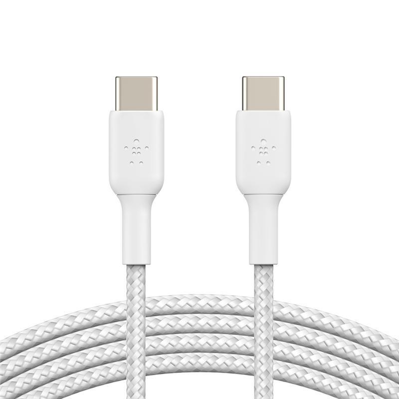 

BELKIN USB-С - USB-С, BRAIDED, 1m, white (CAB004BT1MWH), Белый