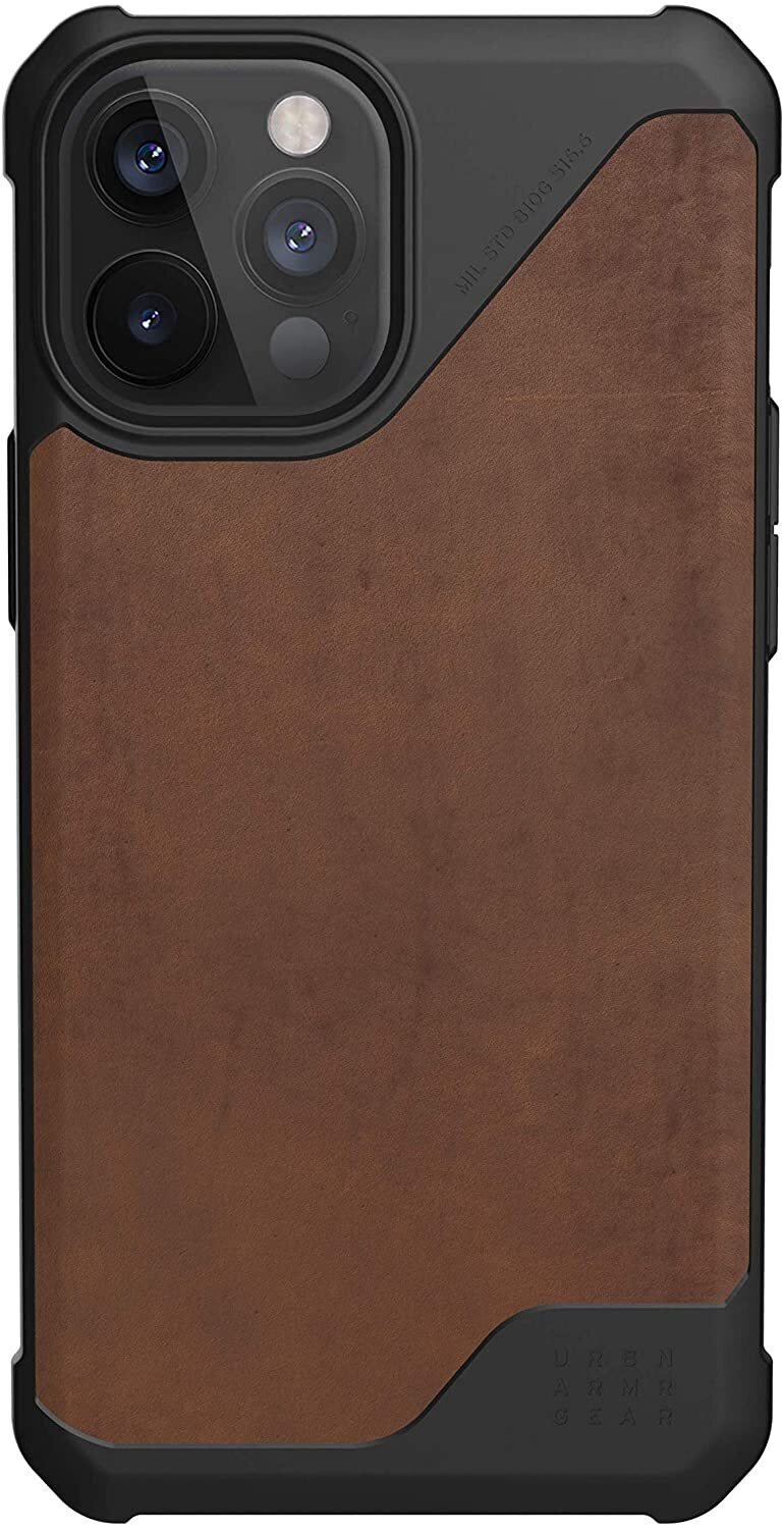 

UAG для iPhone 12 Pro Max Metropolis LT Leather Brown (11236O118380)