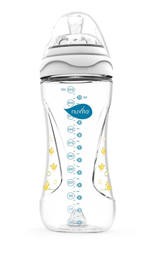 

NUVITA Mimic 330мл. 4м+ Антиколиковая, белая (NV6050White)