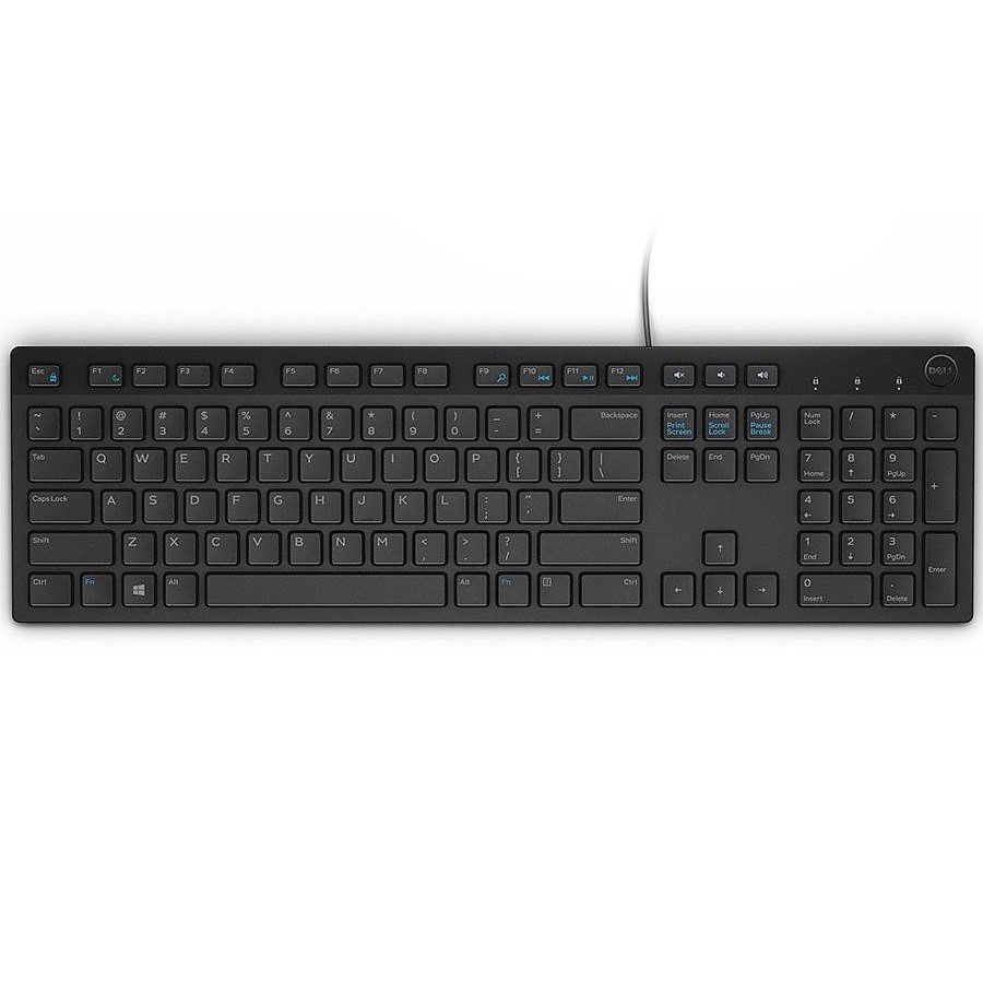 

DELL KB216 Russian (QWERTY) Black (580-ADGR)