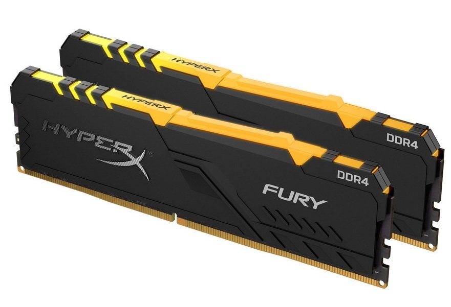 

KINGSTON HyperX DDR4-2400 32GB (Kit of 2x16) Fury RGB Black (HX424C15FB3AK2/32)