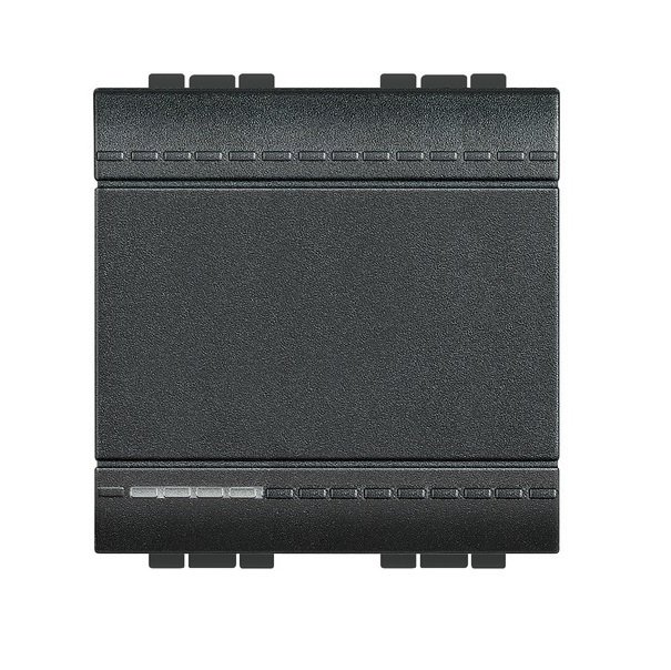 

LEGRAND Bticino LivingLight механические клеммы 2 модуля Антрацит (L4004M2N)