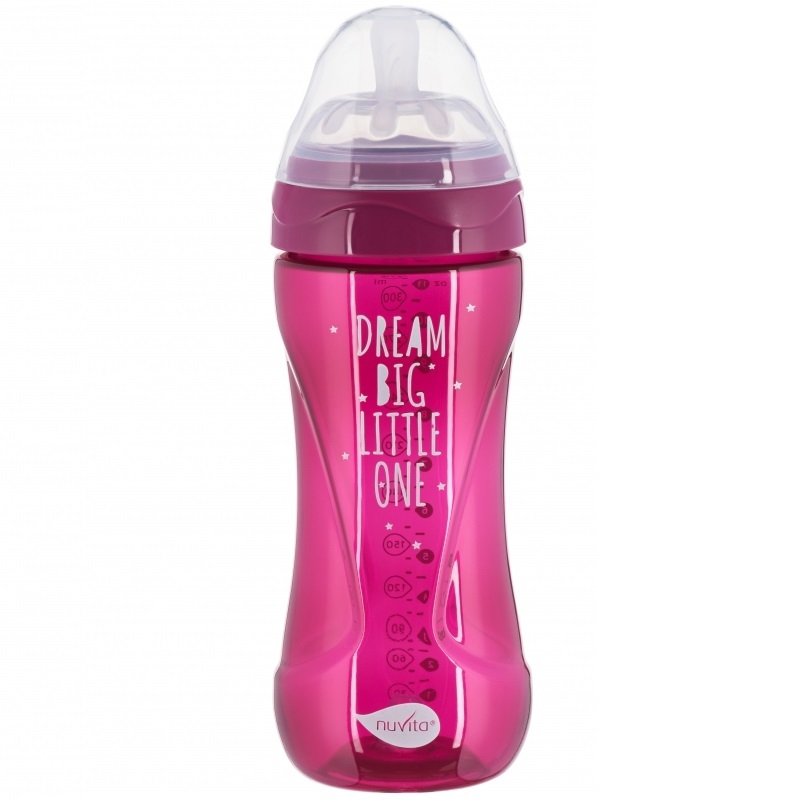 

NUVITA NV6052 Mimic Cool 330мл 4м+ Антиколиковая, пурпурная (NV6052PURPLE), Пурпурный