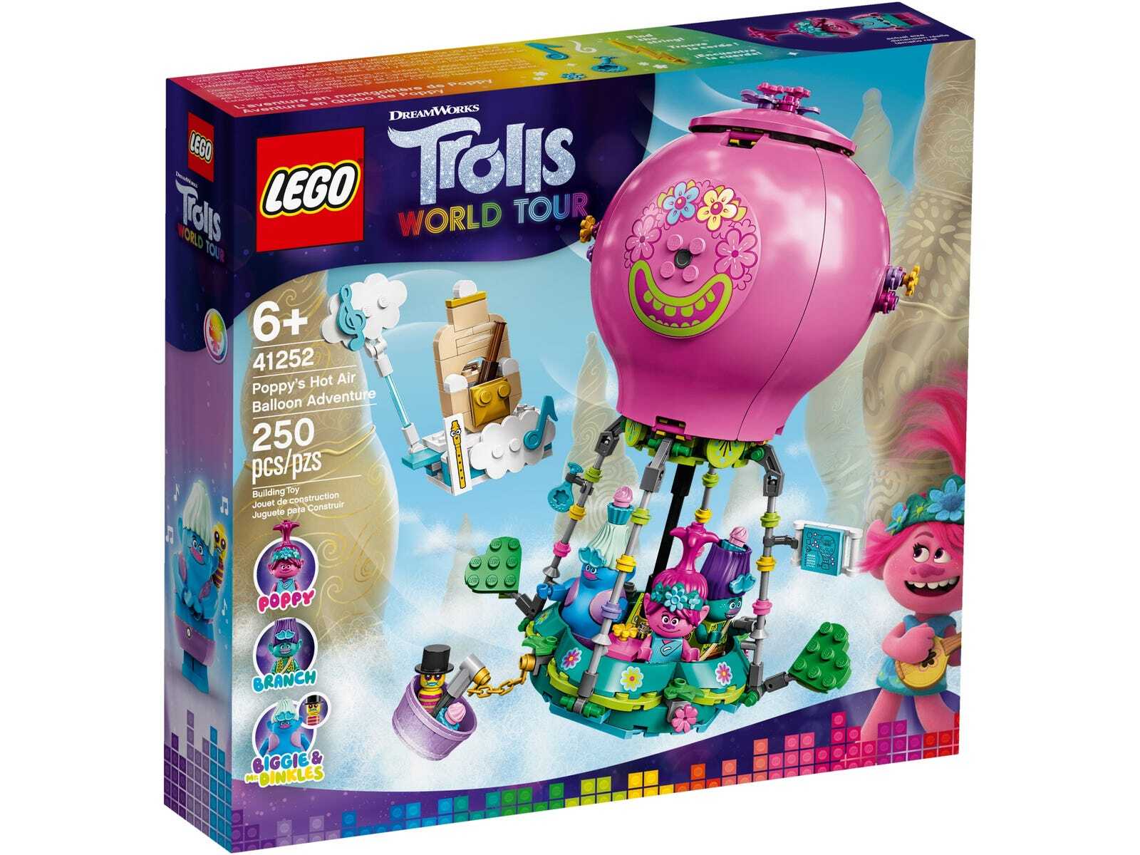 

LEGO Trolls Путешествие Розочки на воздушном шаре (41252)