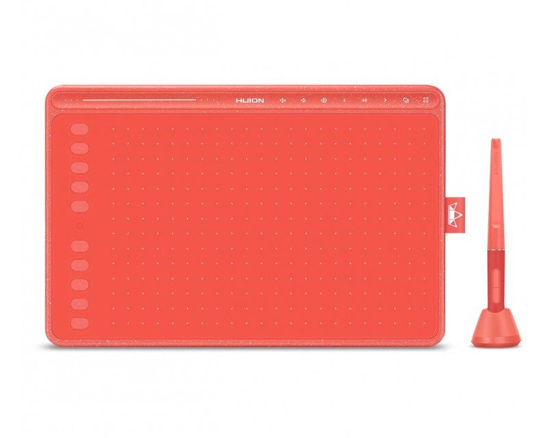 

HUION HS611 Coral red, Красный