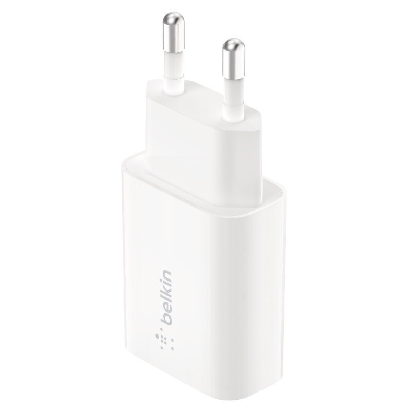 

BELKIN (18W) USB-A 3A QC3, white (WCA001VFWH)