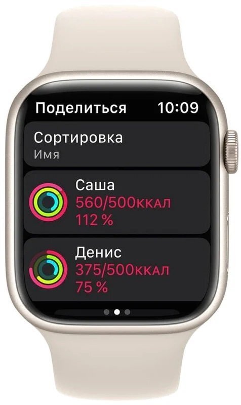 

APPLE Watch Series 7 Starlight 41mm Starlight Band (MKMY3UL/A)