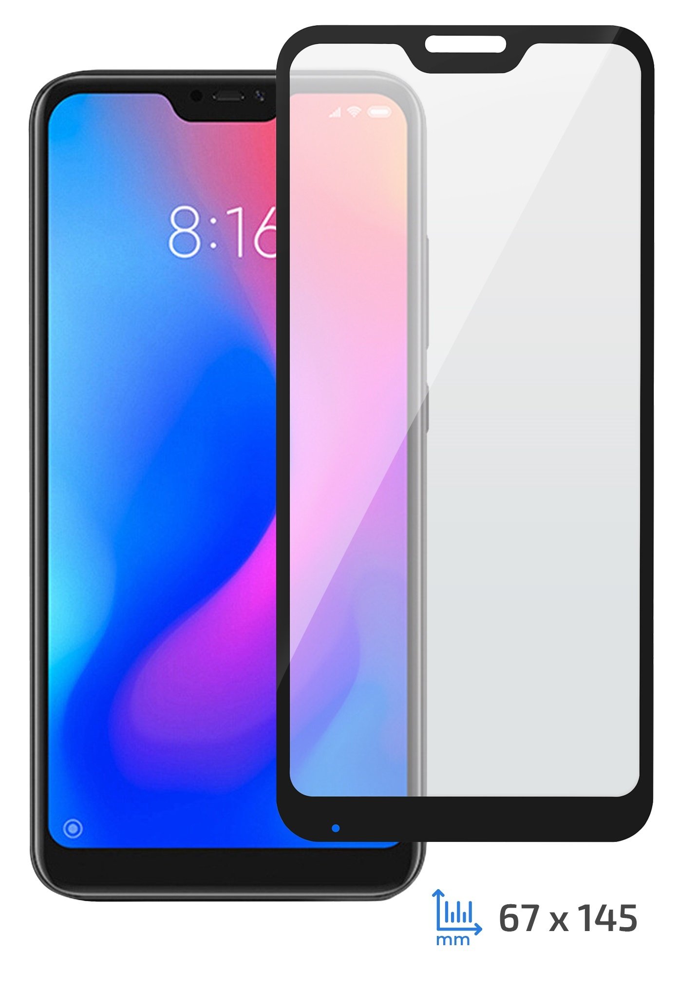 

2E Xiaomi Redmi 6 Pro Black, 0.33mm, 3D (2E-TGRM-6PR-3D-BB)