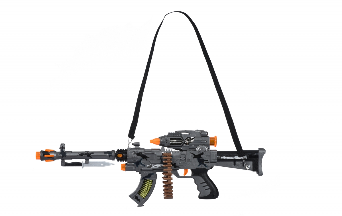 

Same Toy Сyber Mission Пулемет серый (DF-11218BUt), Чёрный