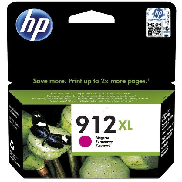 Акція на HP 912XL High Yield Magenta Original Ink Cartridge (3YL82AE) від Repka
