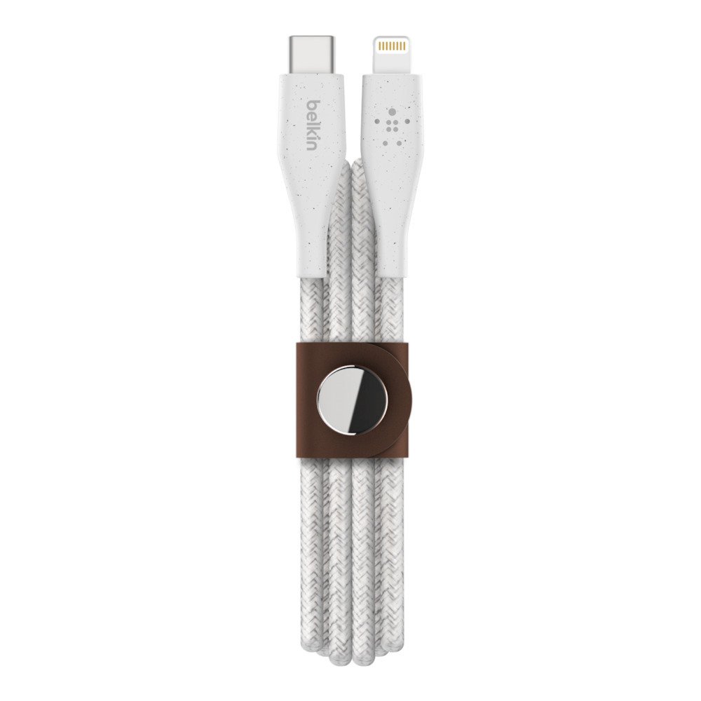 

Belkin DuraTek Plus USB-C - Lightning, 1.2m, white (F8J243BT04-WHT), Белый