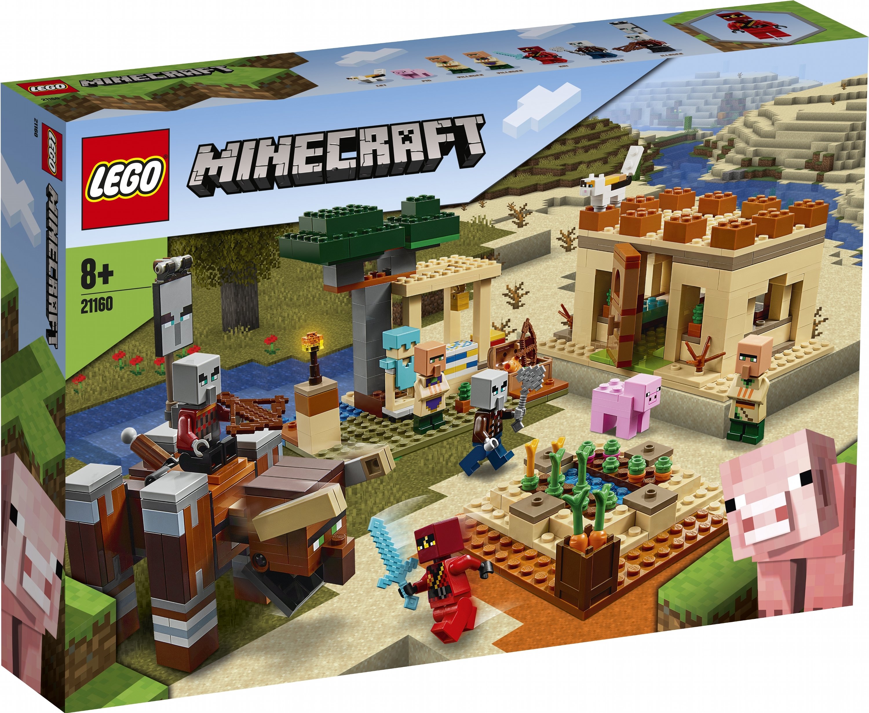 

LEGO Minecraft Патруль разбойников (21160)