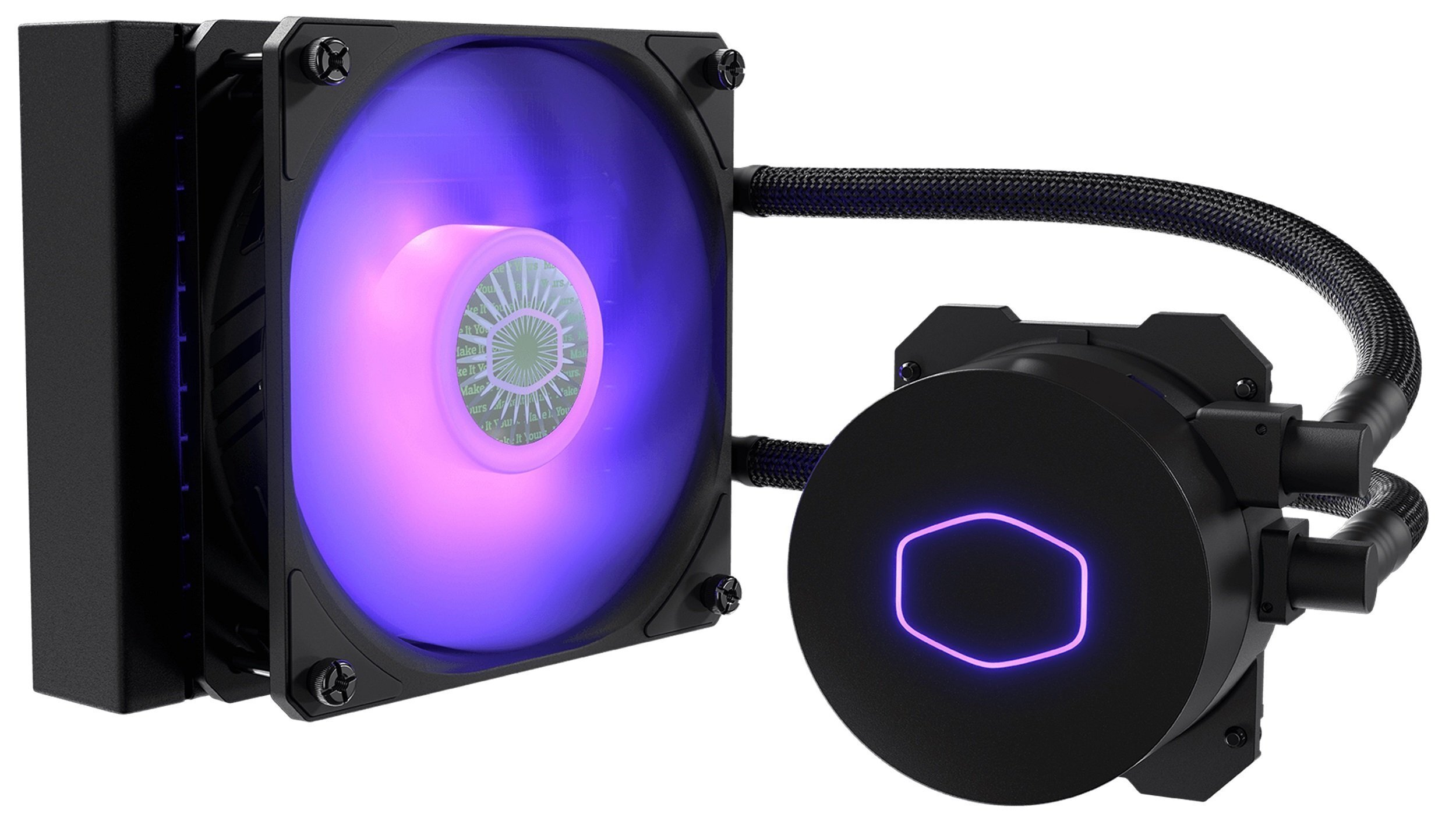 

Cooler Master MasterLiquid ML120L V2 RGB (MLW-D12M-A18PC-R2), Чёрный