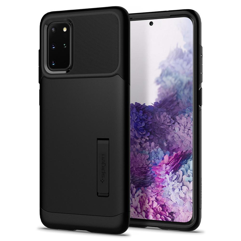 

Spigen для Galaxy S20+ Slim Armor Black (ACS00647), Чёрный