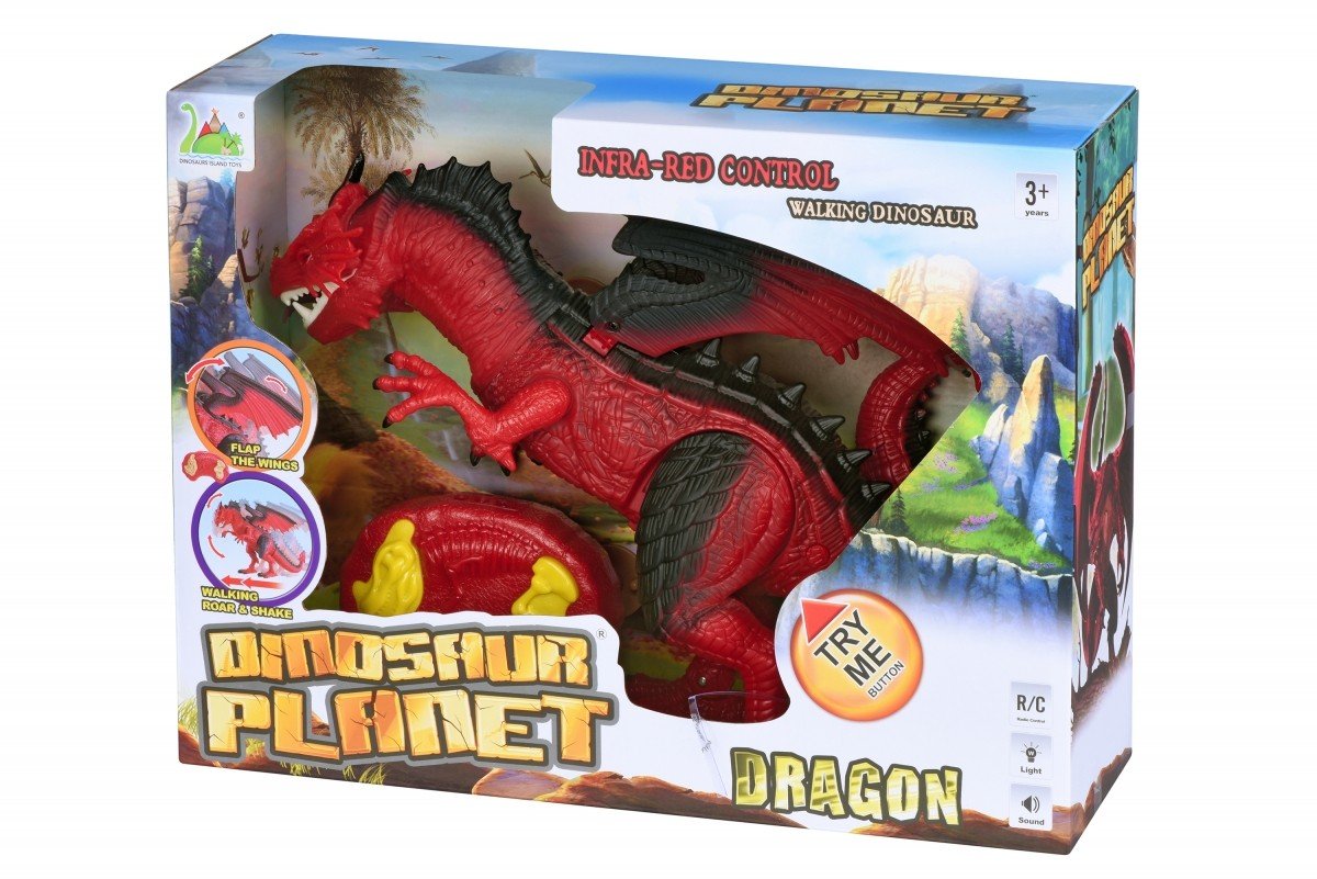 

Same Toy Dinosaur Planet Дракон красный со светом и звуком (RS6139Ut)