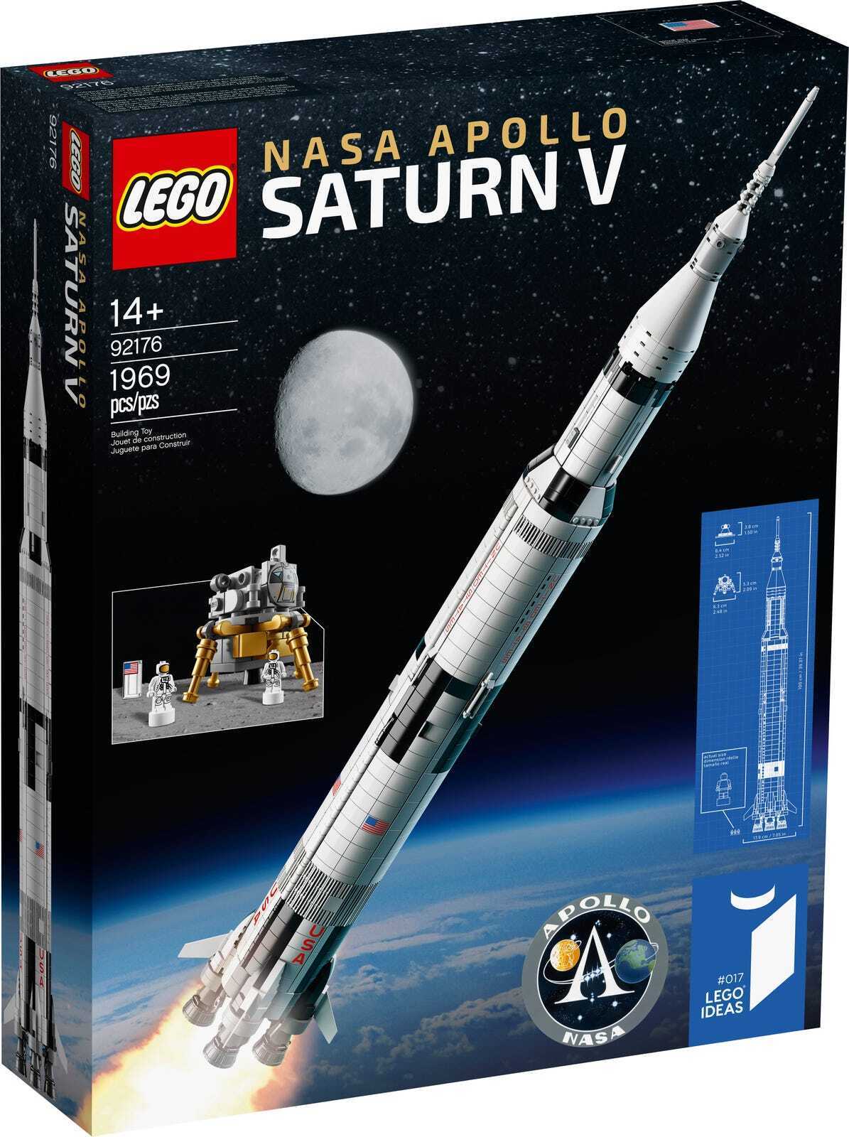 

LEGO Ideas Ракета NASA Аполлон Сатурн 5 (92176)