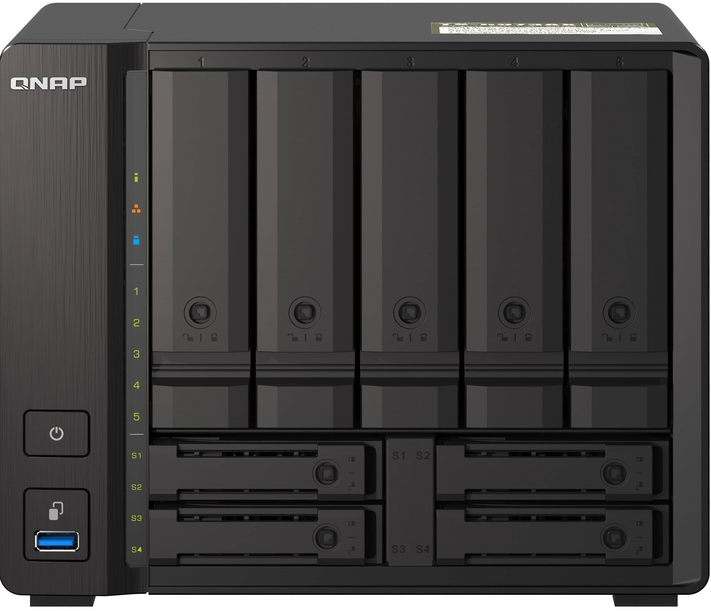 

QNAP TS-h973AX-8G, Чёрный
