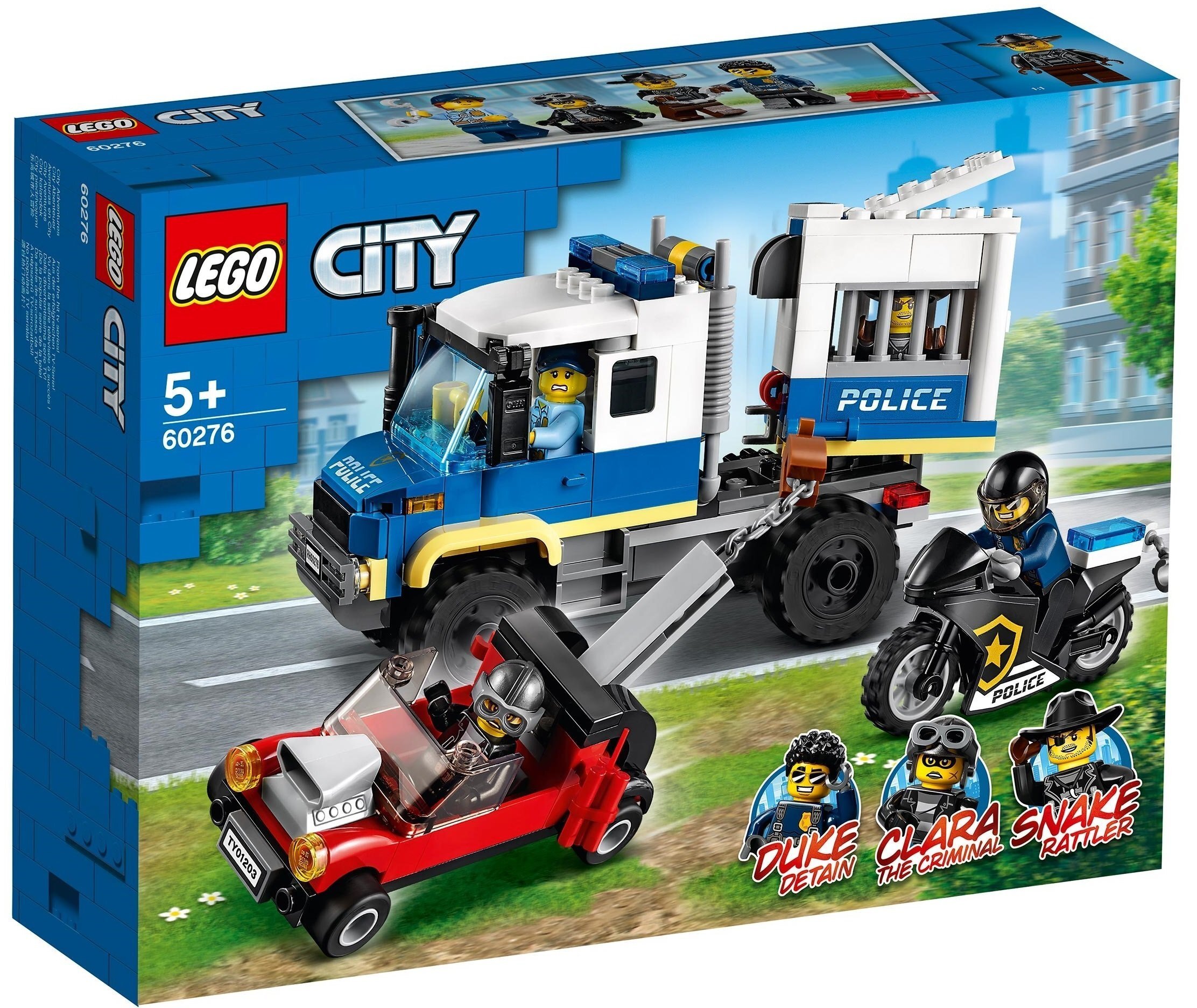 Акція на LEGO Полицейская машина для перевозки заключенных (60276) від Repka