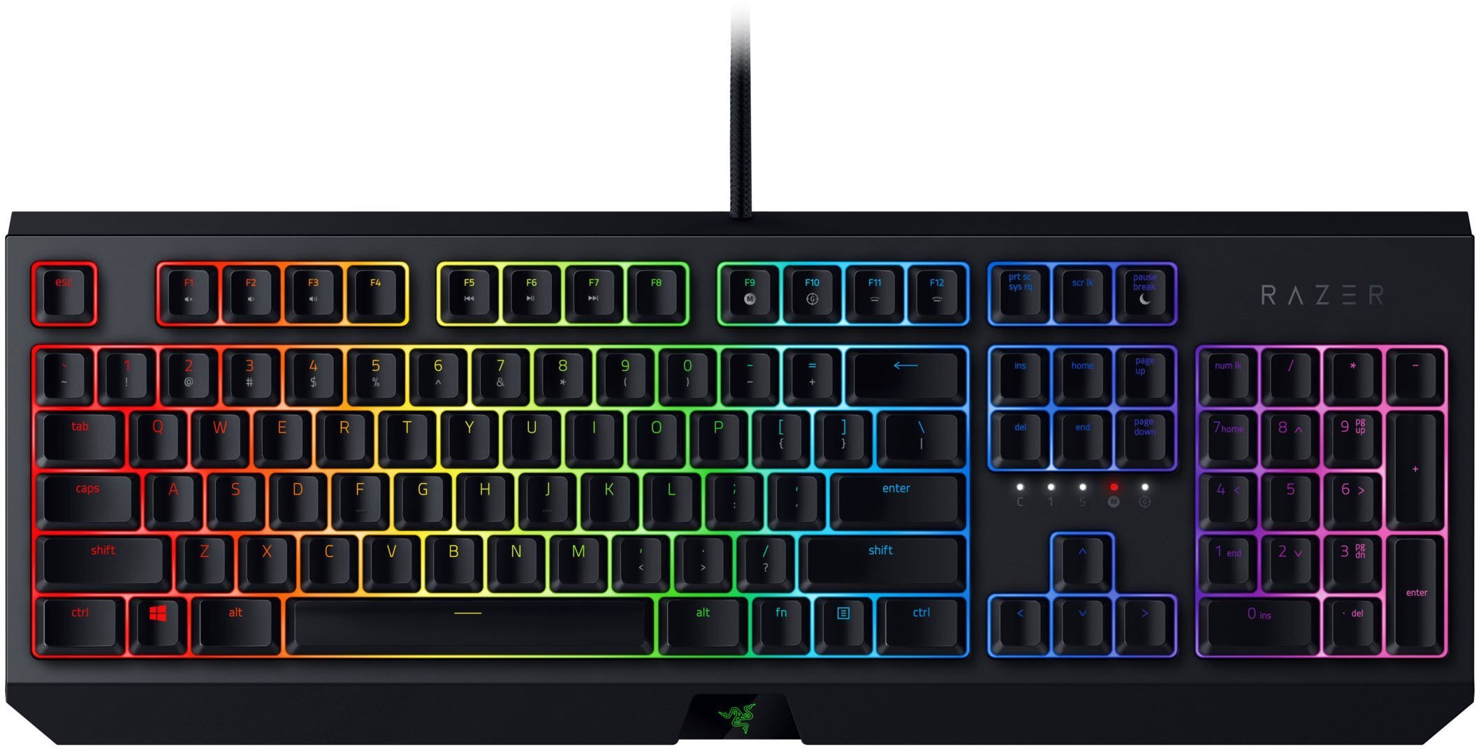 

RAZER BlackWidow Green Switch (RZ03-02860100-R3M1)