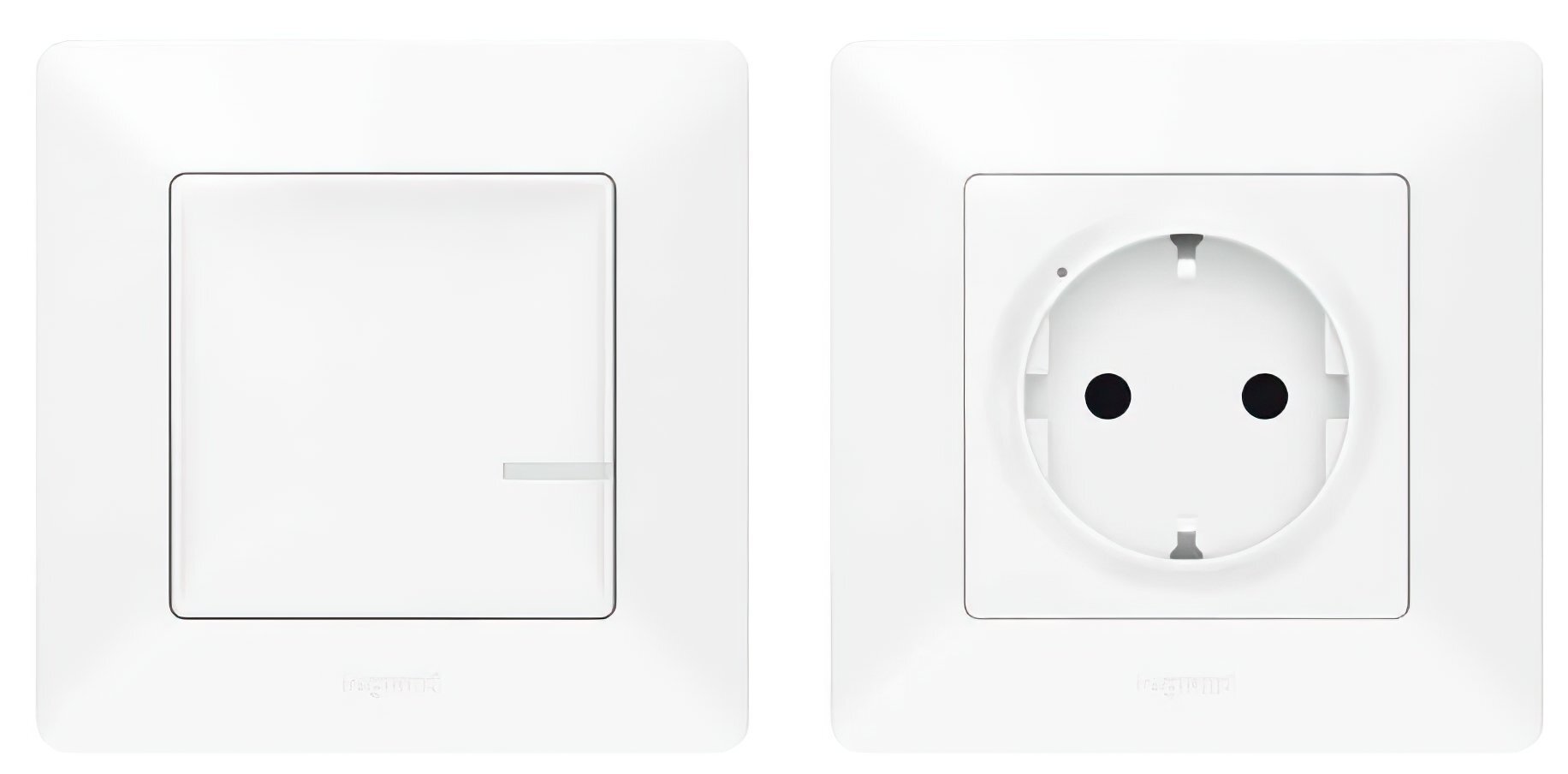 

LEGRAND Набор упр электрическими приборами(smart-розетка + smart-выключатель).Белый (752154)