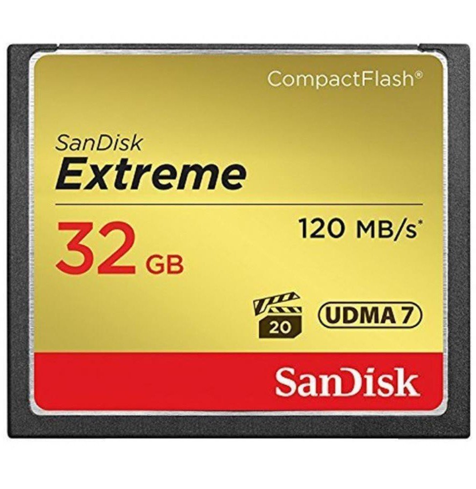 

SANDISK CompactFlash 32GB Extreme (SDCFXSB-032G-G46)