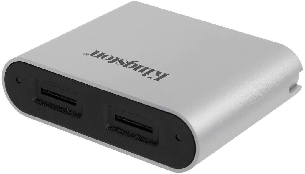 

KINGSTON Workflow Dual-Slot microSDHC/SDXC UHS-II Card Reader (WFS-SDC)
