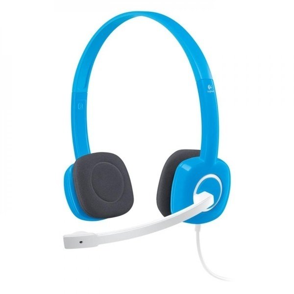 

LOGITECH Stereo Headset H150 Blueberry, Голубой