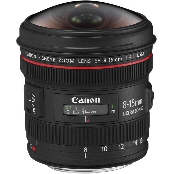 

CANON EF 8-15mm f/4L Fisheye USM