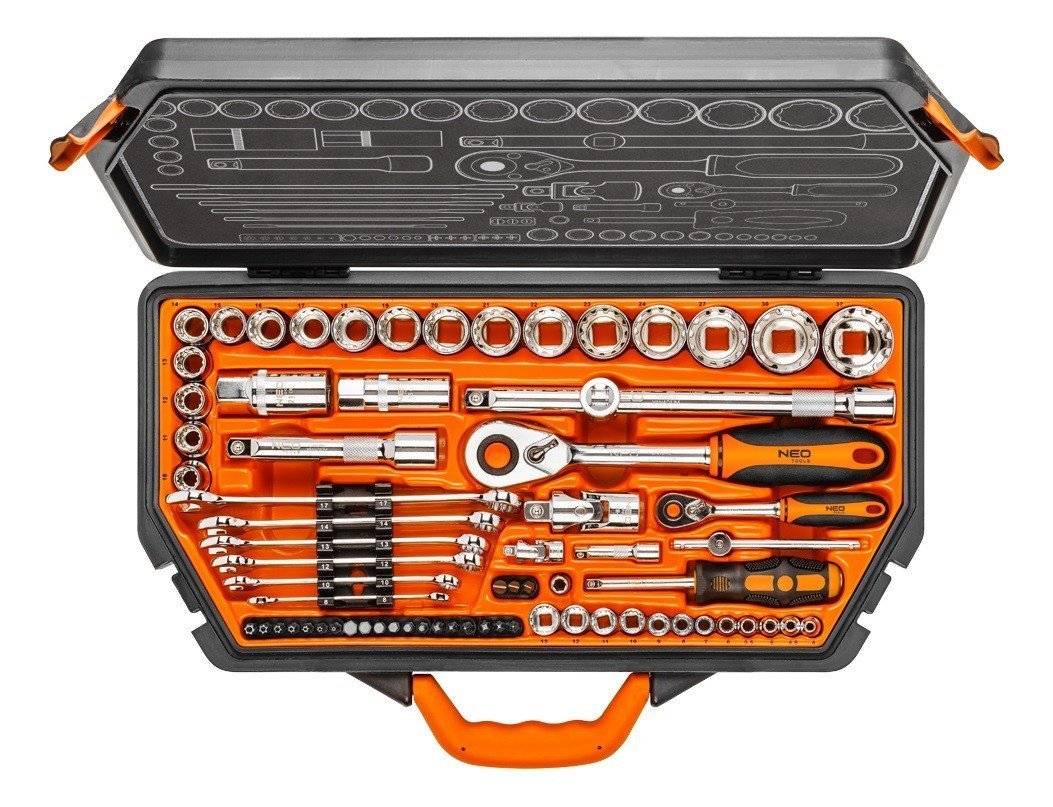 

Neo Tools 1/2",1/4" 71 шт. (08-635)