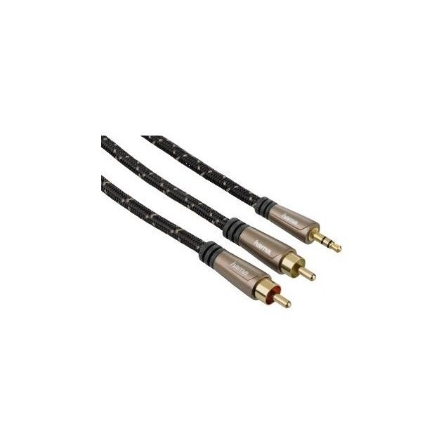 

RCA HAMA 2RCA-3.5 мм позолоченные контакты 1.5м