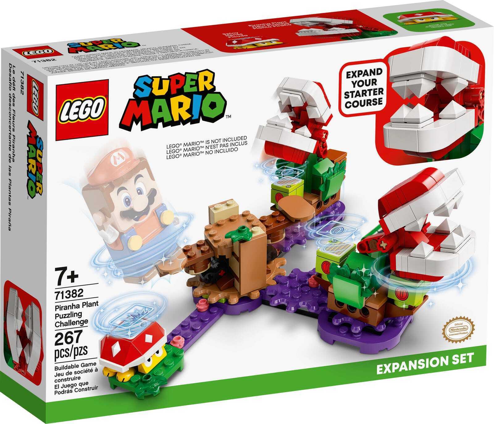 

LEGO Головоломка с растением-пираньей. Дополнительный уровень. (71382)