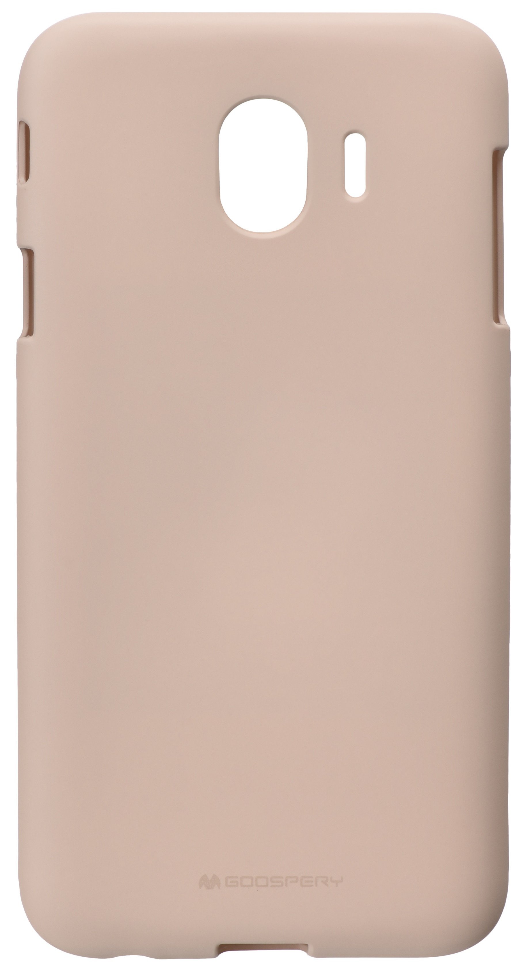 

Goospery для Galaxy J4 2018 (J400) SF Jelly Pink Sand (8809621260525), Бежевый